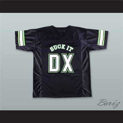 D-Generate 69 Suck It DX Black Football Jersey