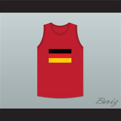 David Hasselhoff 82 German Blitzkrieg Dodgeball Jersey