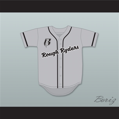 DMX 84 Rough Ryders Gray Baseball Jersey