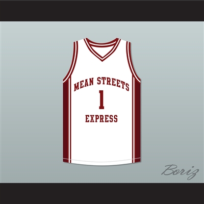 Derrick Rose 1 Mean Streets Express Basketball Jersey AAU