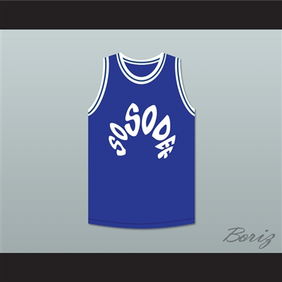 Da Brat 21 Sosodef Blue Basketball Jersey