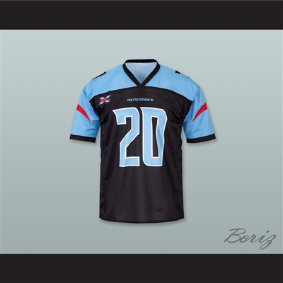 Dallas 20 Home Black Football Jersey