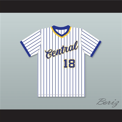 Dan Marino 18 Central Catholic High School Pinstriped Baseball Jersey