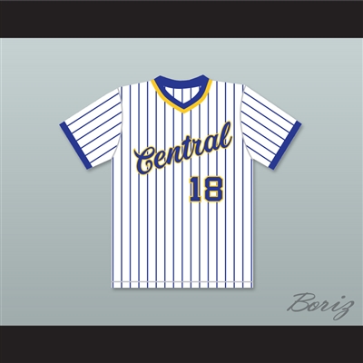 Dan Marino 18 Central Catholic High School Vikings Pinstriped Baseball Jersey