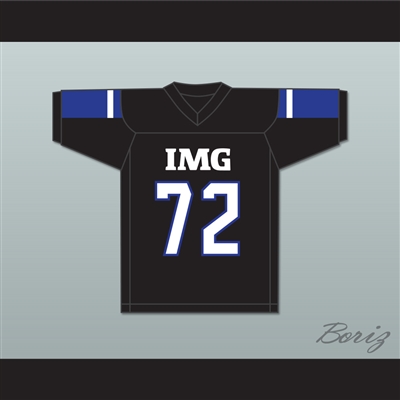 Daniel Faalele 72 IMG Academy Black Football Jersey 2