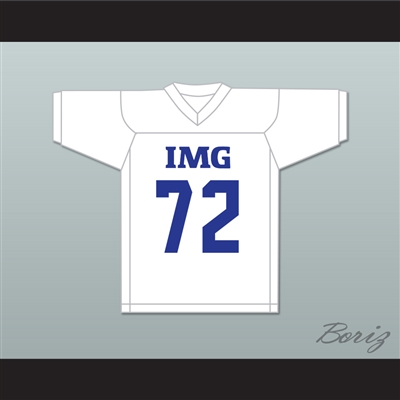 Daniel Faalele 72 IMG Academy White Football Jersey 1