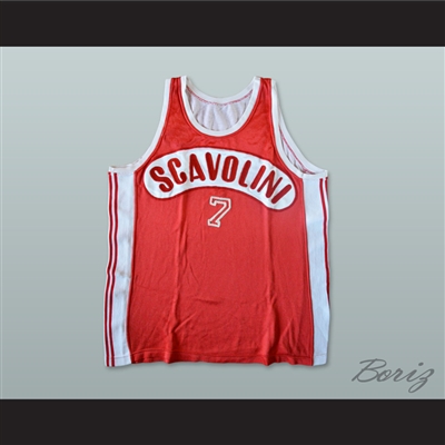 Danilo Del Cadia 7 Scavolini Pesaro Basketball Jersey