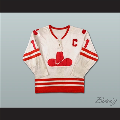 Danny Lawson Calgary Cowboys WHA Hockey Jersey