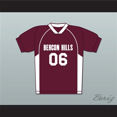 Danny Mahealani 06 Beacon Hills Cyclones Lacrosse Jersey Teen Wolf