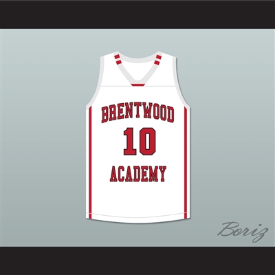 Darius Garland 10 Brentwood Academy Eagles White Basketball Jersey 2