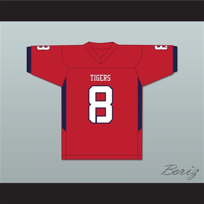 Darrell Henderson 8 South Panola High School Tigers Red Football Jersey 2