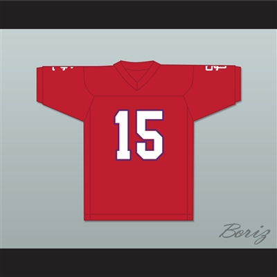David Childers 15 Shiloh Christian Academy Eagles Football Jersey Facing The Giants
