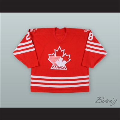 David Harlock 28 Canada National Team Red Hockey Jersey