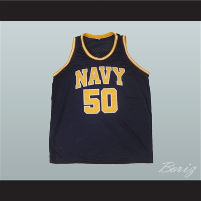 David Robinson 50 Navy Basketball Jersey
