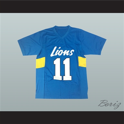 DeAndre Hopkins 11 D. W. Daniel High School Lions Blue Football Jersey