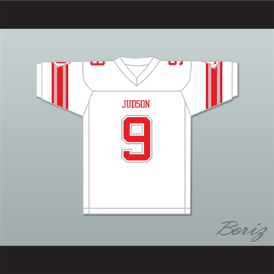 DeMarvin Leal 9 Judson High School Rockets White Football Jersey 2