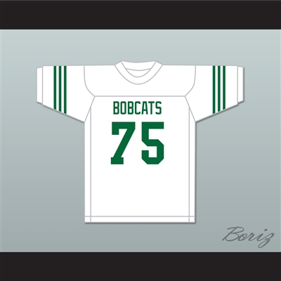 Deacon Jones 75 Hungerford Vocational High School Bobcats White Football Jersey