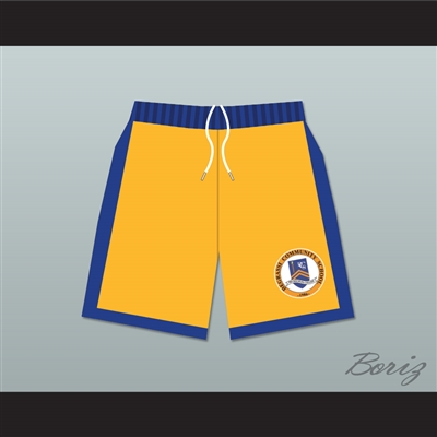 Degrassi Community School Panthers Away Basketball Shorts with Patch