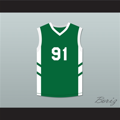 Dennis Rodman 91 Green Basketball Jersey Dennis Rodman's Big Bang in PyongYang