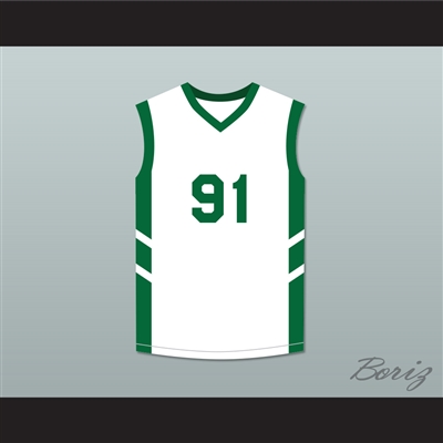 Dennis Rodman 91 White Basketball Jersey Dennis Rodman's Big Bang in PyongYang