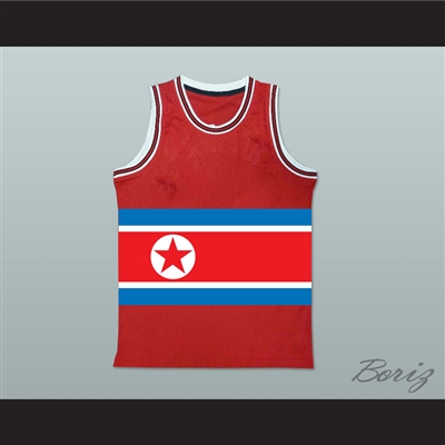 Dennis Rodman North Korea Basketball Jersey