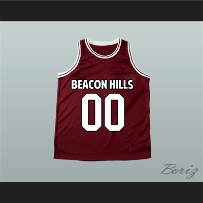 Derek Hale 00 Beacon Hills Basketball Jersey Teen Wolf