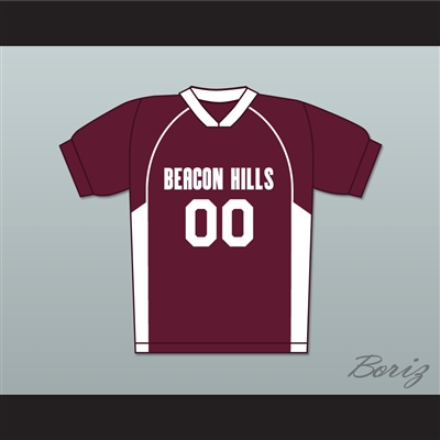 Derek Hale 00 Beacon Hills Cyclones Lacrosse Jersey Teen Wolf TV Series