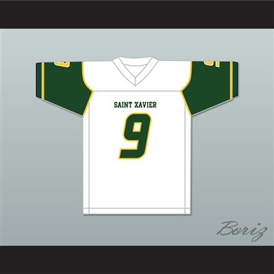 Desmond Ridder 9 St. Xavier High School Tigers White Football Jersey 2