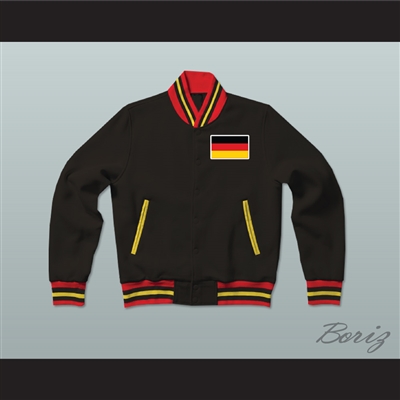 Deutschland/Germany Varsity Letterman Jacket-Style Sweatshirt