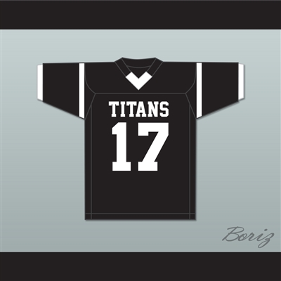 Devonte Wyatt 17 Towers High School Titans Black Football Jersey 2