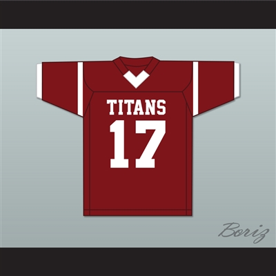 Devonte Wyatt 17 Towers High School Titans Maroon Football Jersey 1