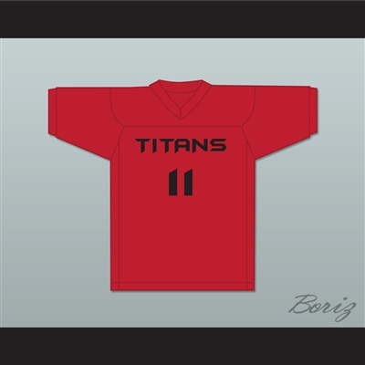 Dick Downs 11 Titans Intramural Flag Football Jersey Balls Out
