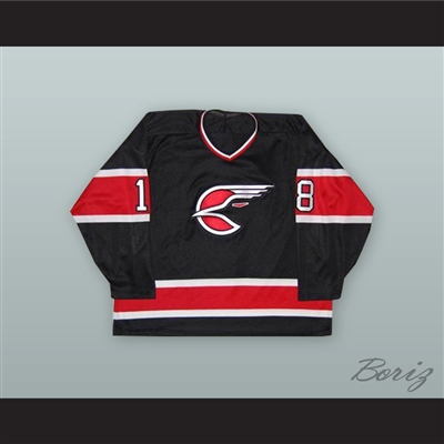 Dimitri Kvartalnov 18 San Diego Gulls Black Hockey Jersey