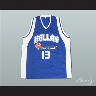 Dimitris Diamantidis Greece Basketball Jersey