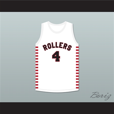 Dino Martin 4 Providence Steamrollers White Basketball Jersey 2