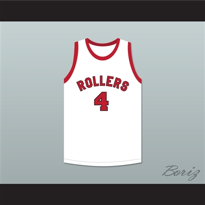 Dino Martin 4 Providence Steamrollers White Basketball Jersey 3