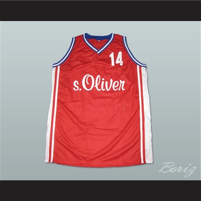 Dirk Nowitzki DJK Wurzburg Basketball Jersey