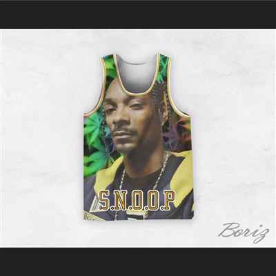 Snoop Dogg 12 Braids Cannabis Basketball Jersey