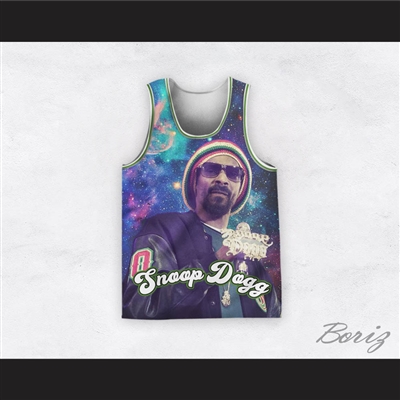 Snoop Dogg 12 Rasta Style Cosmic Space Basketball Jersey