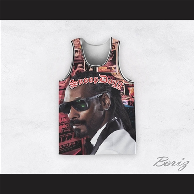 Snoop Dogg 12 Tuxedo Concert Flyers Basketball Jersey