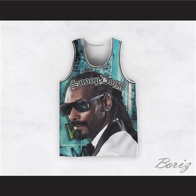 Snoop Dogg 12 Tuxedo Street Style Basketball Jersey