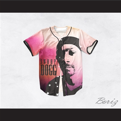 Snoop Dogg 55 Westside Evening Fade Baseball Jersey