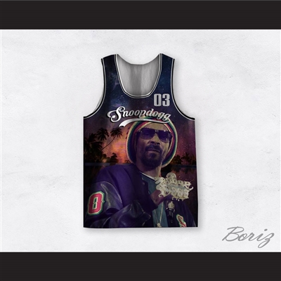 Snoopdogg Doggie Dog 03 California Nights Basketball Jersey
