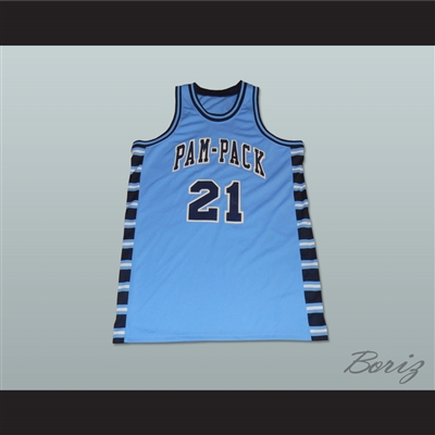 Dominique Wilkins 21 Washington High School Pam-Pack Basketball Jersey