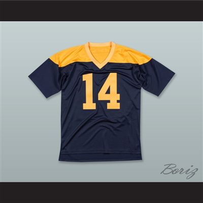 Don Hutson 14 Throwback Navy Blue Football Jersey