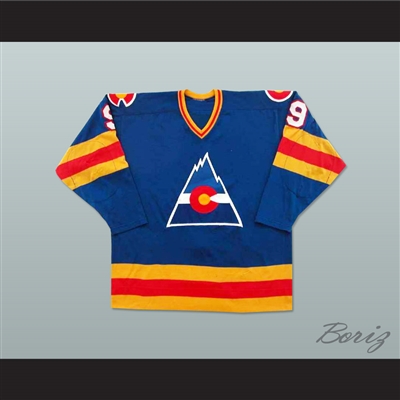 Don Lever 9 Defunct Team Hockey Jersey