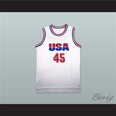 Donald Trump 45 USA Basketball Jersey