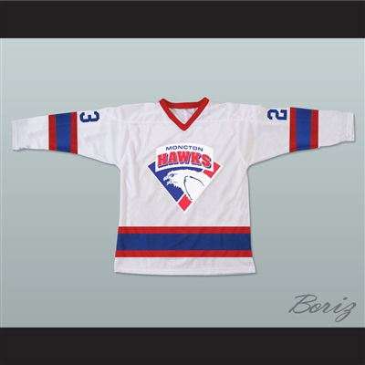 Doug Smith Moncton Hawks Hockey Jersey