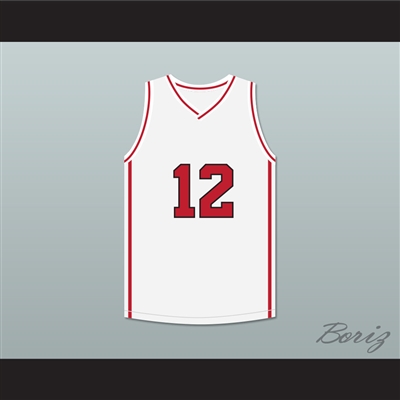 Drake 12 White Basketball Jersey High School Musical Skit MADtv