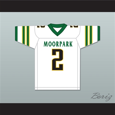 Drake London 2 Moorpark High School Musketeers White Football Jersey 2